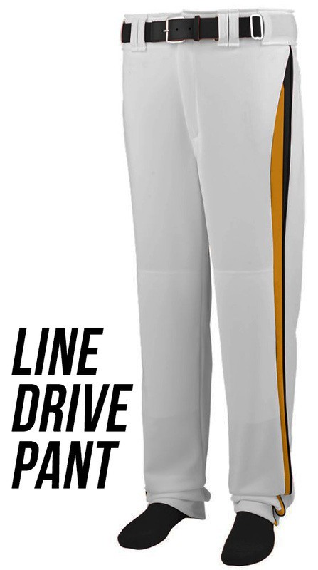 Línia de pràctica de beisbol esportiu amb pantalons sublimats